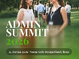 Admin Summit 2026 - 11. 6. 2026 v designovém hotelu Noem Arch v Brně