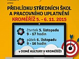 Přehlídka středních škol a pracovního uplatnění – Kroměříž 2015